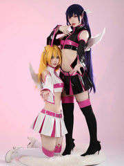 Anime Black & White Angel Costume