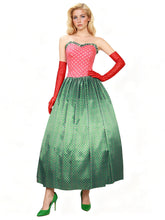 Martha May Whovier Costume Plus Size Adult May Christmas Cosplay Outfit with Gloves