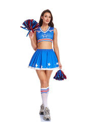 Stars Blue Cheerleading Uniform