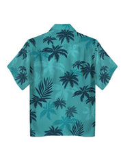 Men's Tropical Print Shirt w/ Jeans