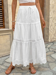 Beach Vacation A-Line Maxi Dress
