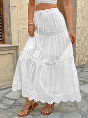 Beach Vacation A-Line Maxi Dress