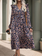 French-Style Vintage Floral Dress