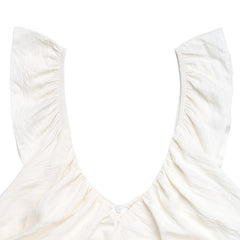 Solid Color Comfortable Vacation Style Dress