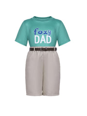 Boys Fox Dad T-Short and Shorts