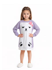 Kawaii Purple Bear Pajamas