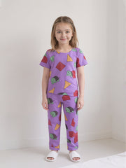 Daily Wear Purple Pajamas
