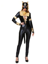 Faux Leather Catwomen Catsuit