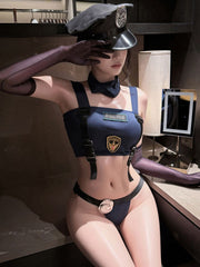 Sensual Police Officer Lingerie Set