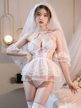 White Wedding Babydoll Dress