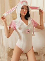 Bunny Snap Crotch Onesie