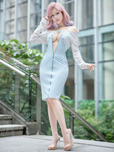 Secretary Bodycon Dress w/ Top