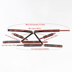 Leg Harness Garter with Handcuffs