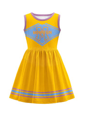Girls Cheerleader Dress Costume