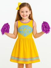 Girls Cheerleader Dress Costume