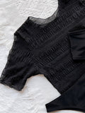 See-Through Cover-Ups Swimwear&Bikini Swimsuit Three Pieces Set