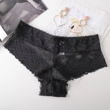 4pack Floral Lace Panty Set Aosig
