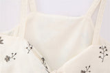 Lace up Sling Cami and Skirt Set