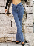Cropped Denim Trousers Aosig