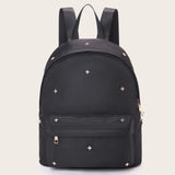 Cross rivet  fashion  waterproof  multi-compartment men and women backpack Aosig