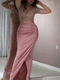 Elegant Hip Sexy Evening Dress Aosig