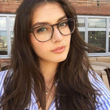 Flat Student Glasses Frame Aosig