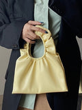 Girl Concave Shape Fold Bag Aosig