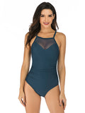 Lace One-piece Swimsuit Aosig