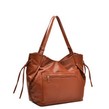 Large-capacity single-shoulder soft leather handbags Aosig