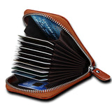 Multi-function zipper organ card holder Aosig