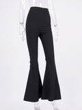 Package Hip Flared Trousers Aosig
