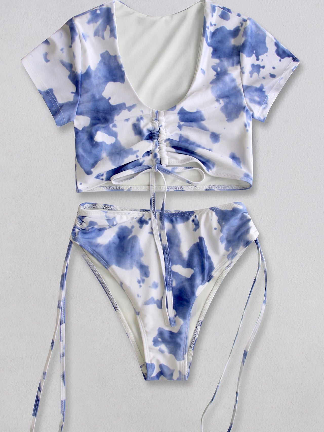 Pull String Bikini Swimsuit Aosig