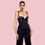 Strappy Sleeveless Backless Bodycon Jumpsuit