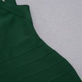 Strappy Sleeveless Striped Mini Bandage Dress HB78760 Aosig