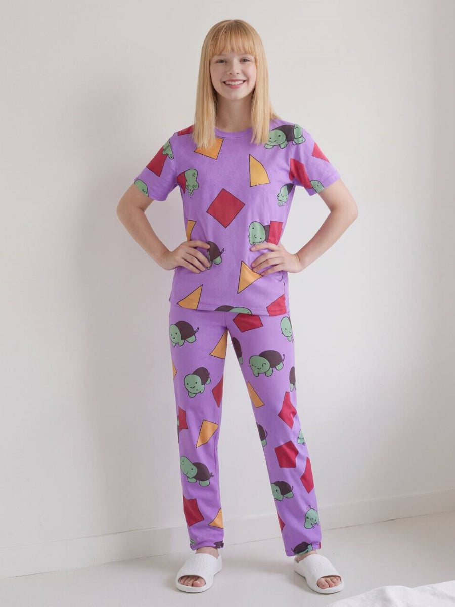 Daily Wear Purple Pajamas