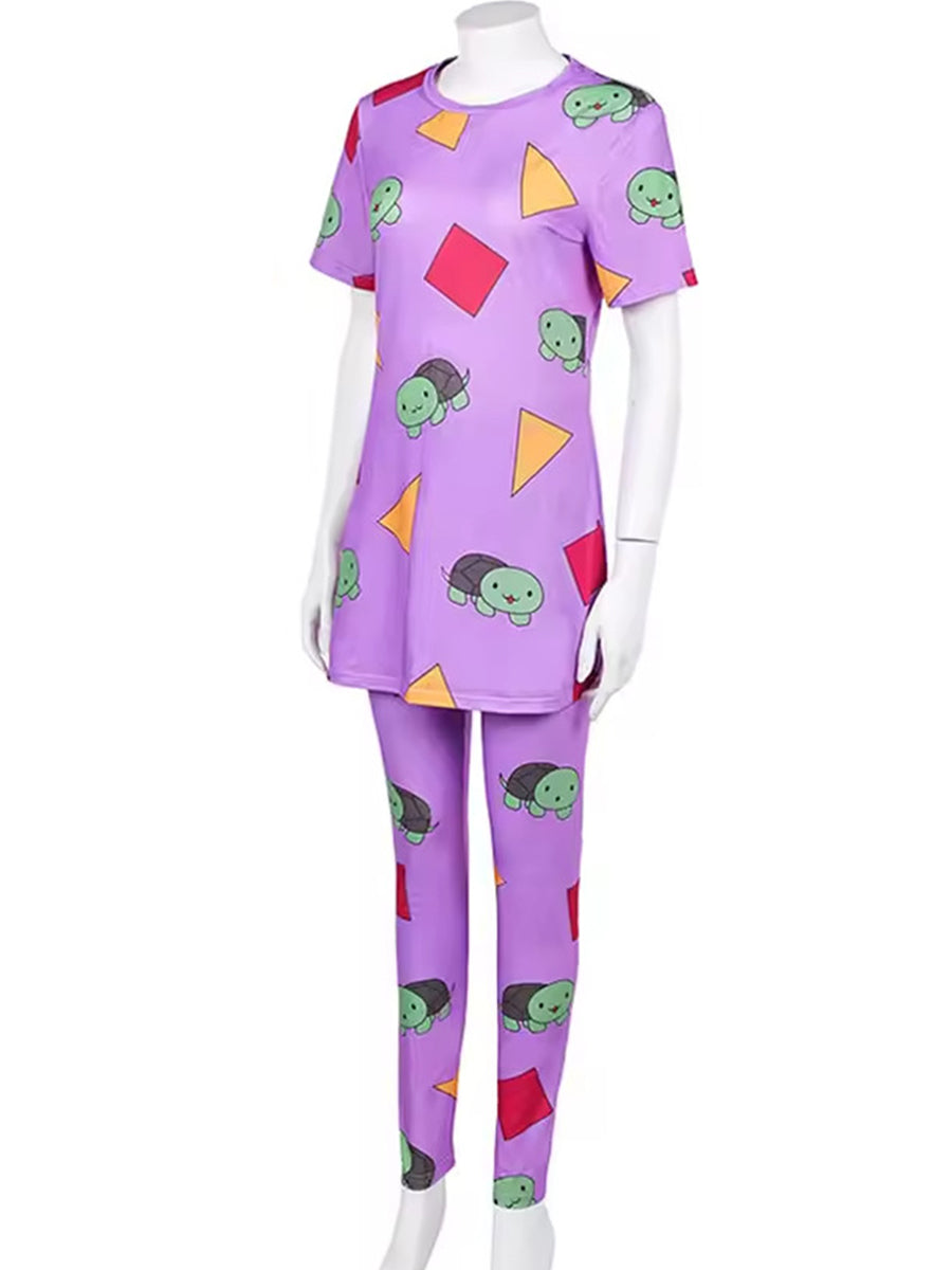 Daily Wear Purple Pajamas