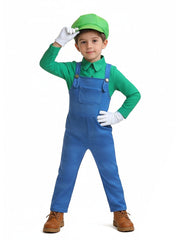 Game Green Plumber Costume