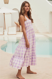 Plaid Swing Dress