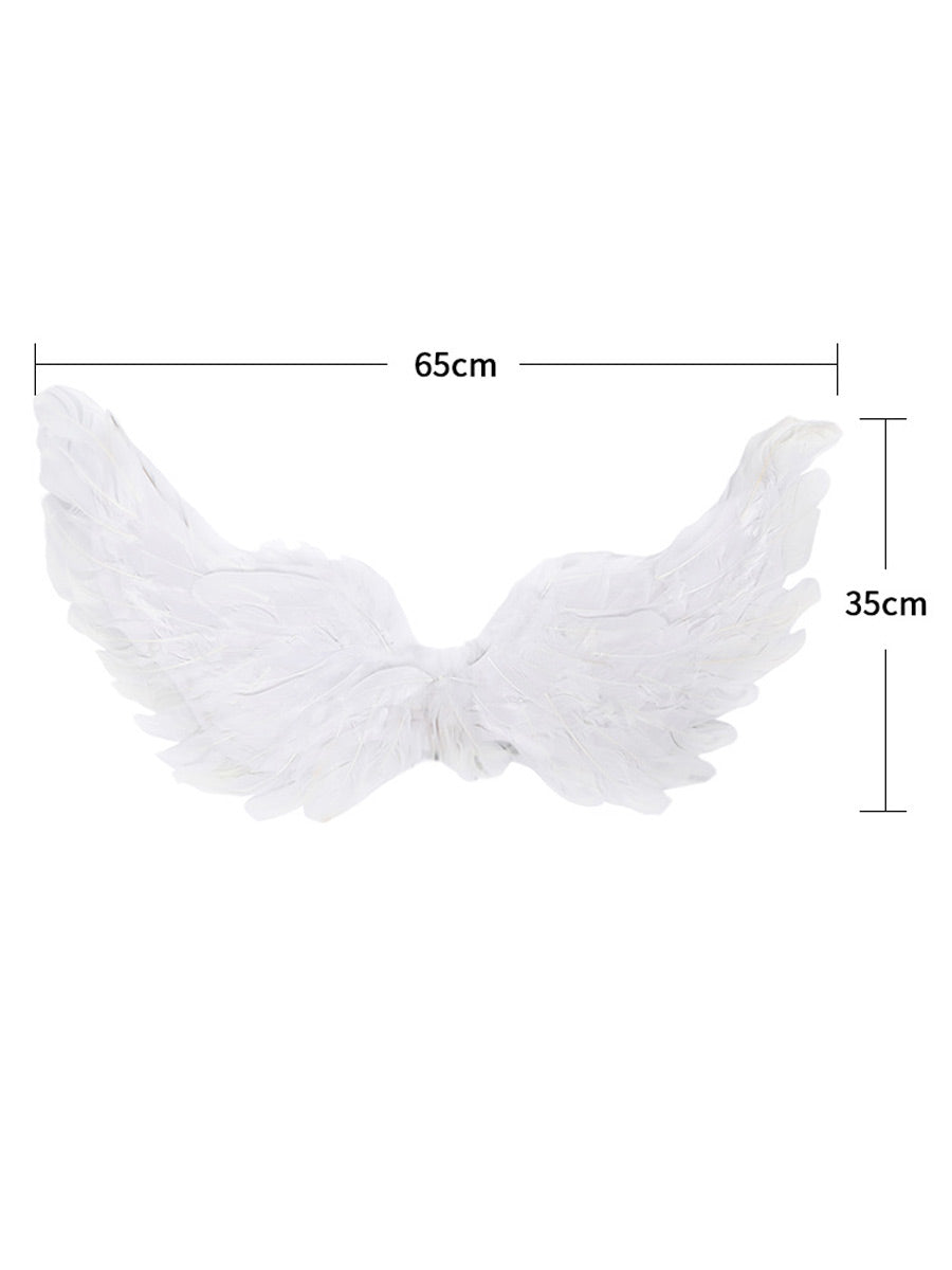 Anime Black & White Angel Costume