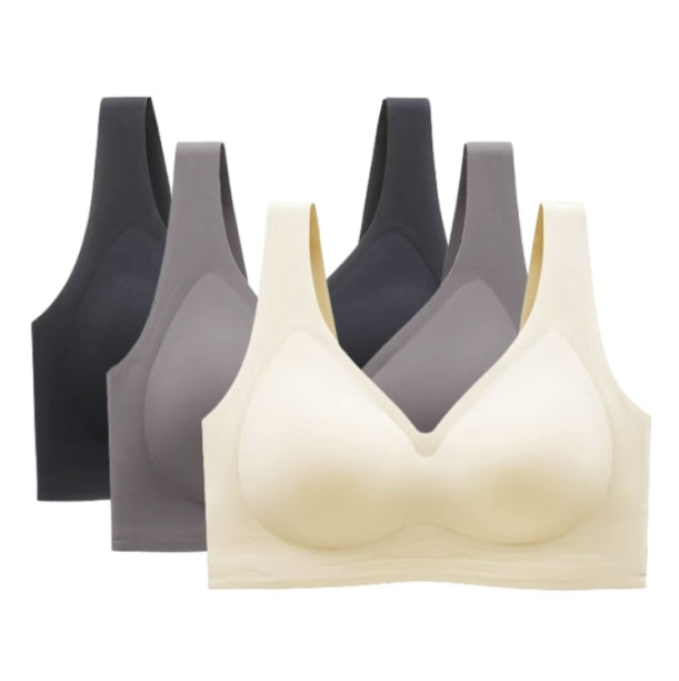 ShySilk Jelly Plus Size Friendly T-shirt Seamless Bra