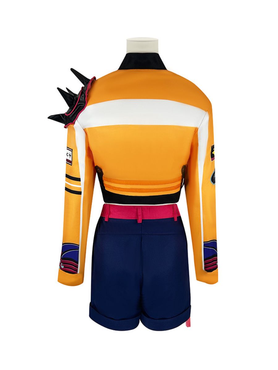 Cyber Girl Jacket and Shorts Set