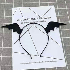 Devil Bat Wing Headband Lolita Cosplay Halloween Costume Hair Accessory