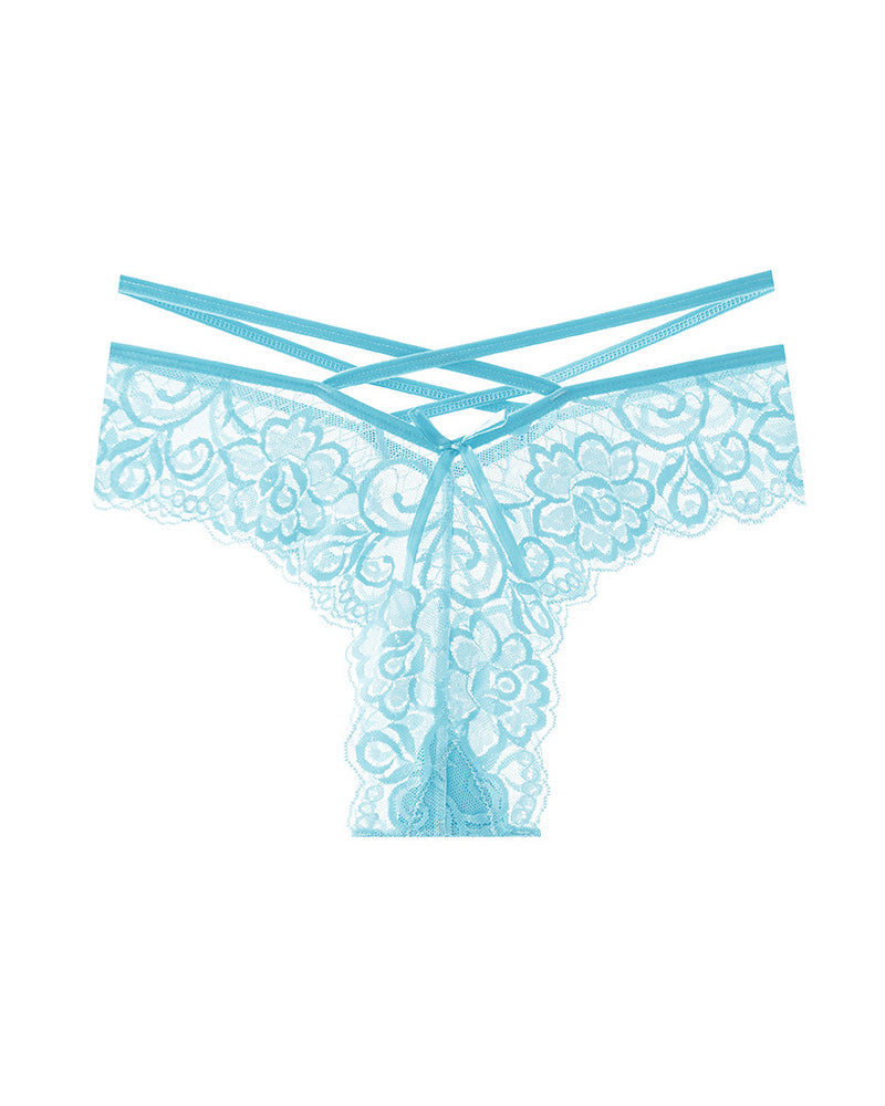 Jacquard Lace Low Rise Thongs