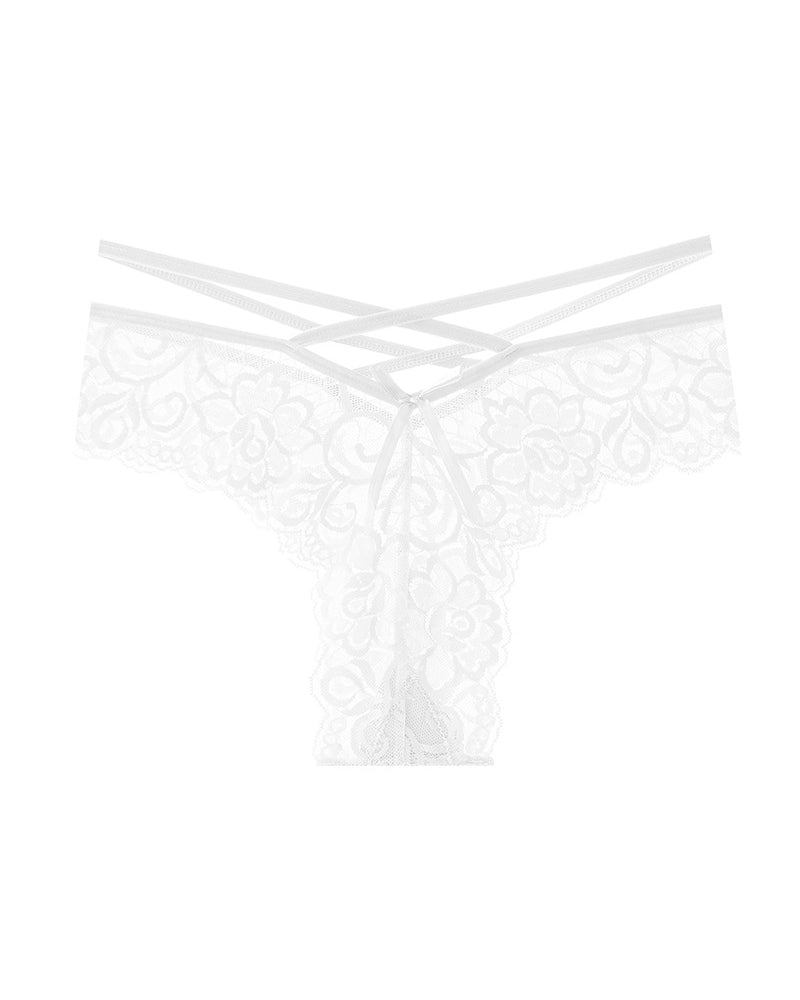 Jacquard Lace Low Rise Thongs