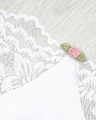 Lace Flower Stretch Thong