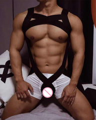 Men's Strappy Temptation Bodysuit