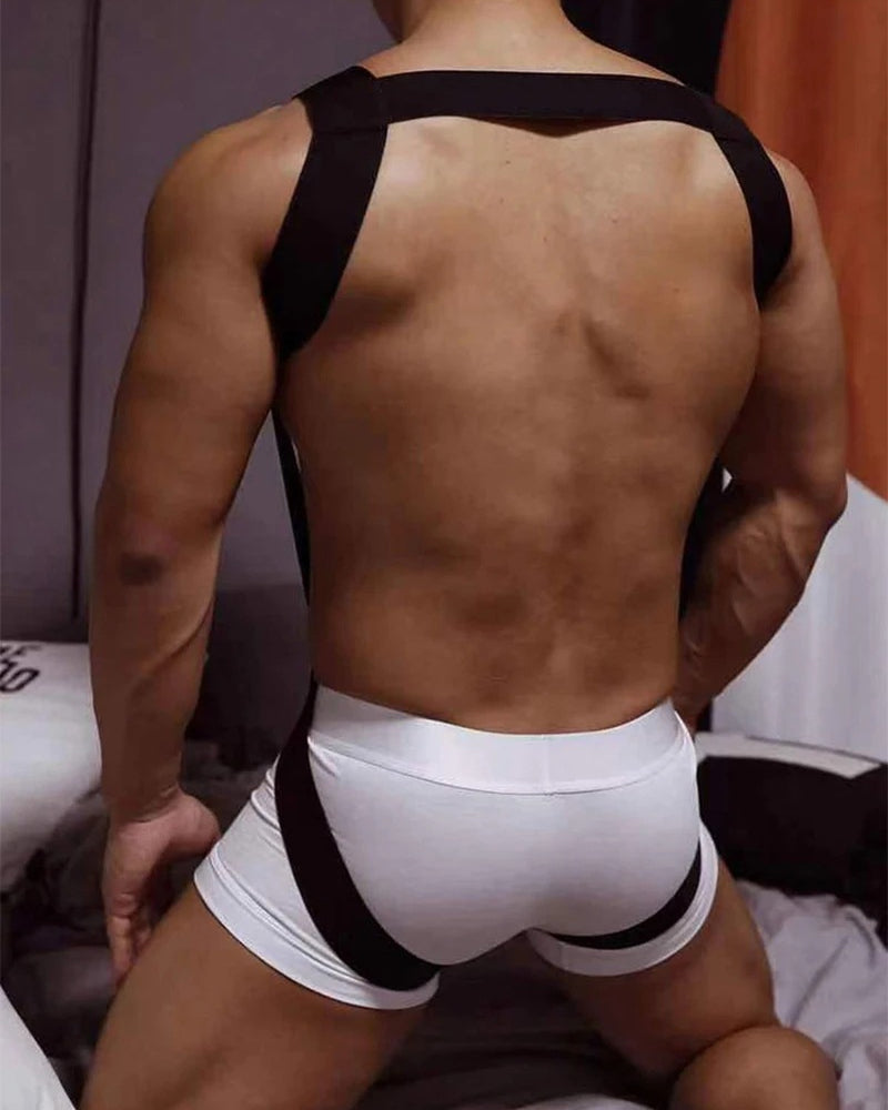 Men's Strappy Temptation Bodysuit