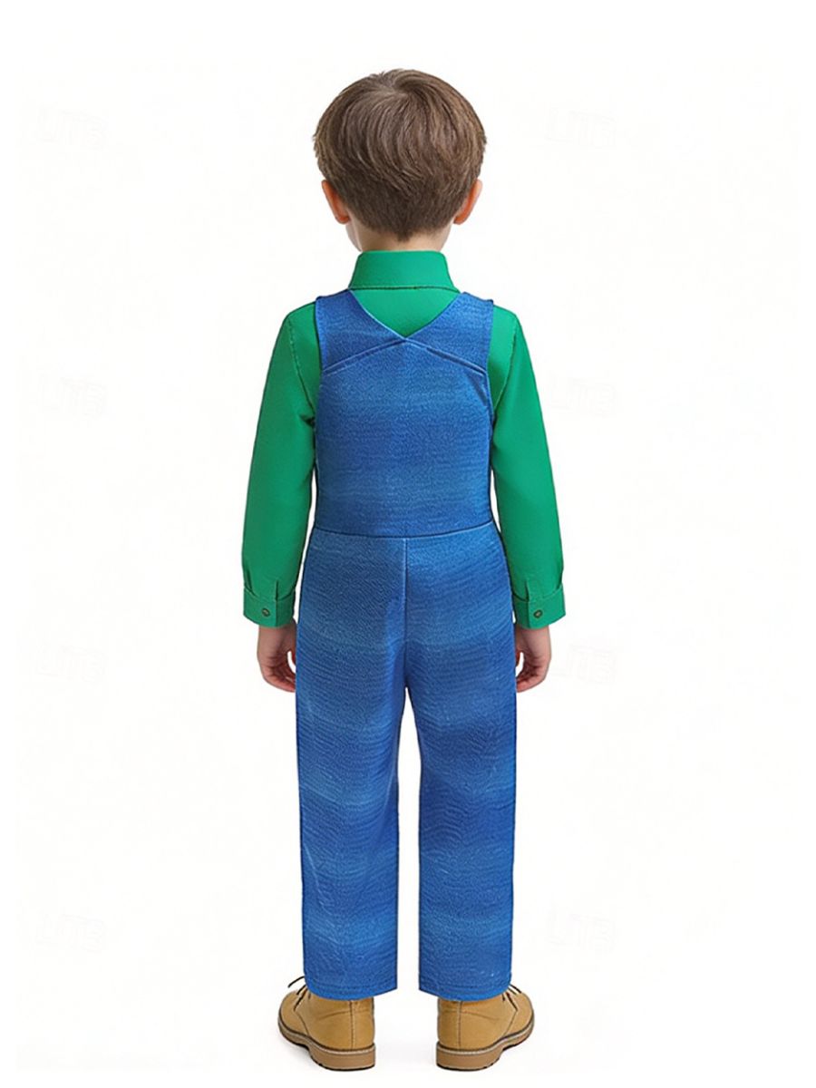 Game Green Plumber Costume