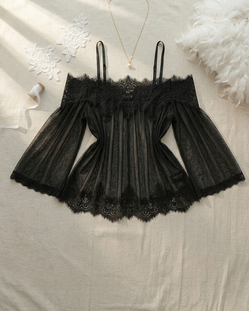 Sheer Lace Sleepwear