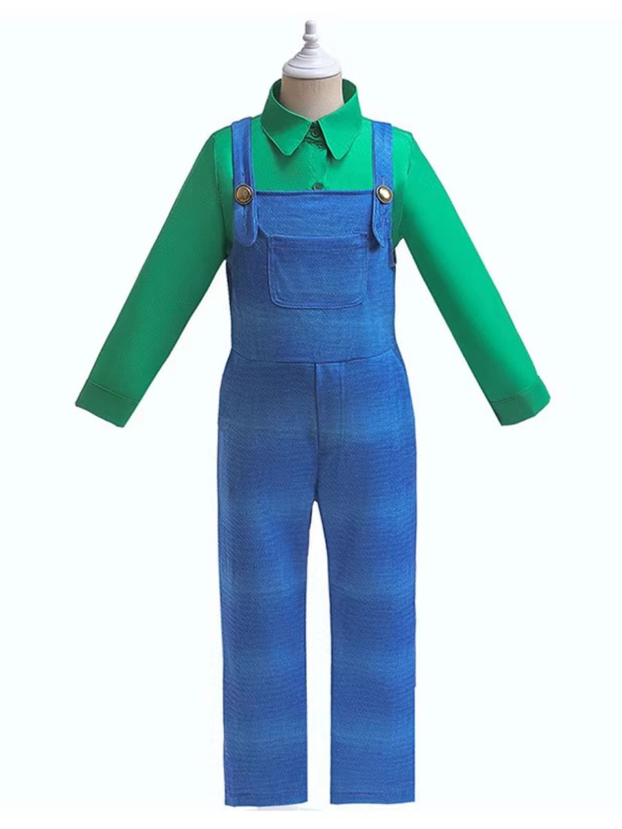 Game Green Plumber Costume